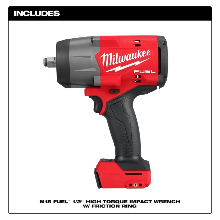 IMPACTO DE ALTO TORQUE DE 1/2" MILWAUKEE M18 (SIN BATERIA) - Imagen 9