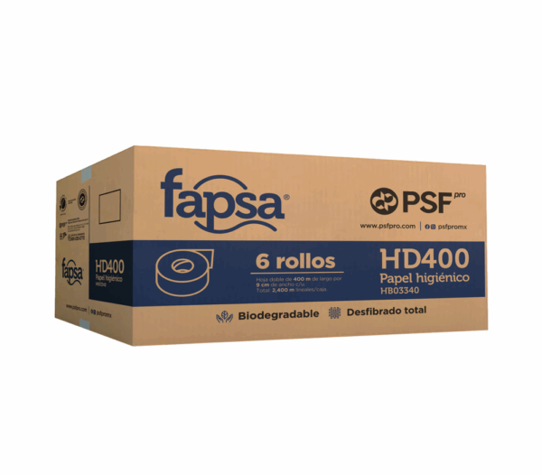 HD400 PAPEL HIGIENICO EN BOBINA